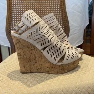 Charles by Charles David Cut Out Wedge Bootie 7.5